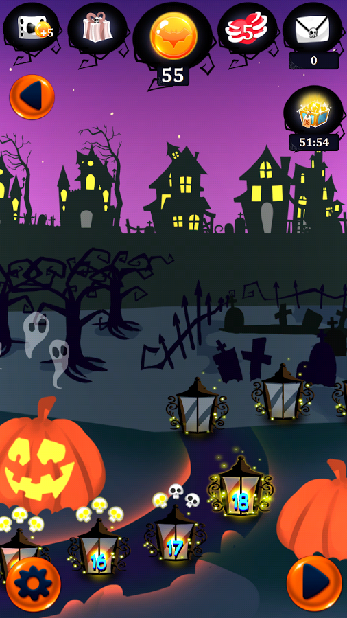 Solitaire Halloween Game Screenshot #3