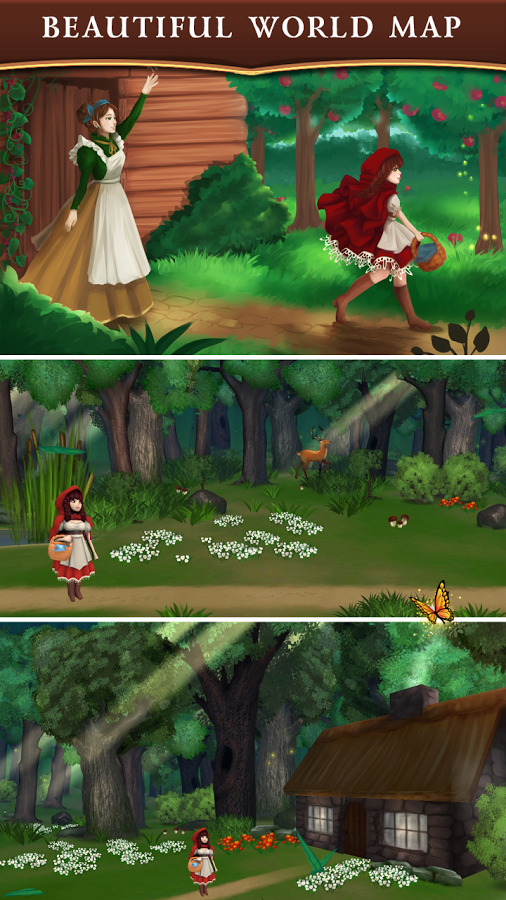 Red Riding Hood: Match & Catch Screenshot #5