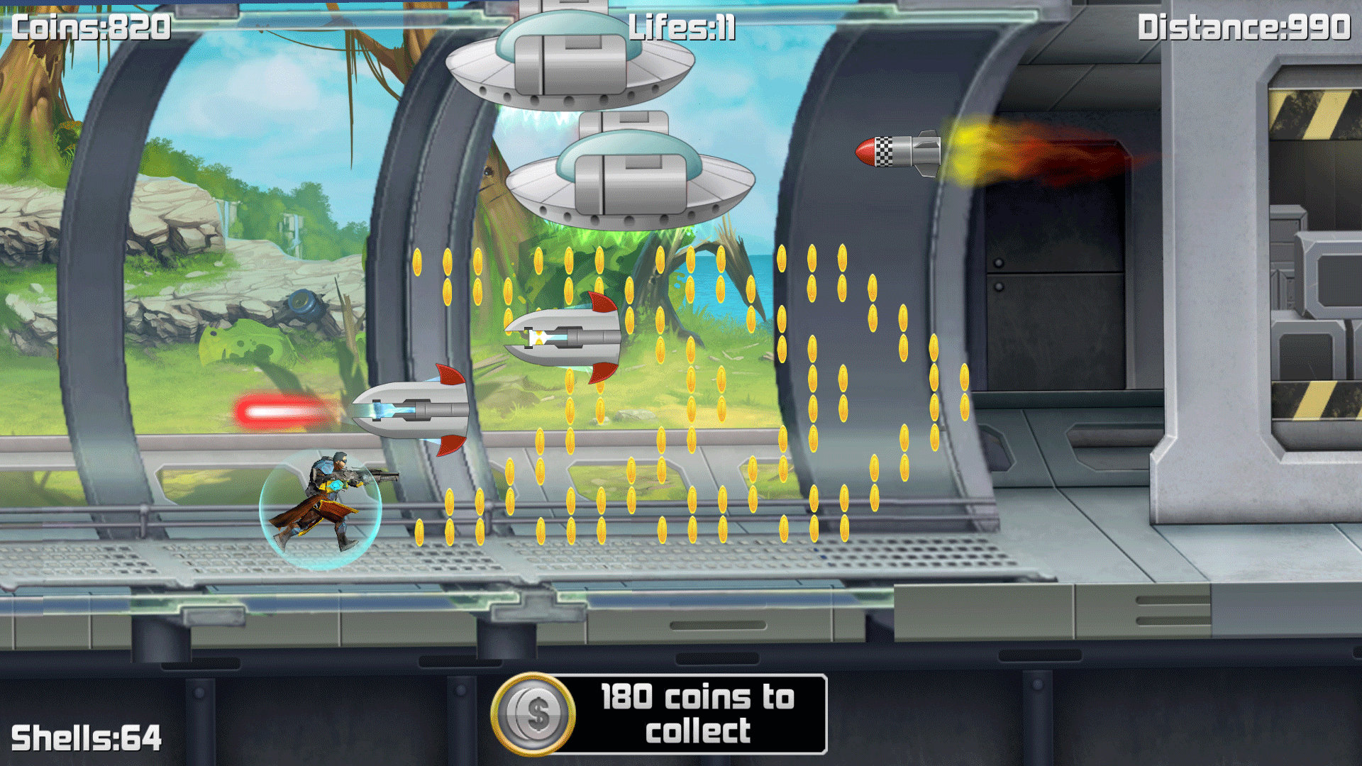 Jet Runner: Base Explorer Screenshot #1