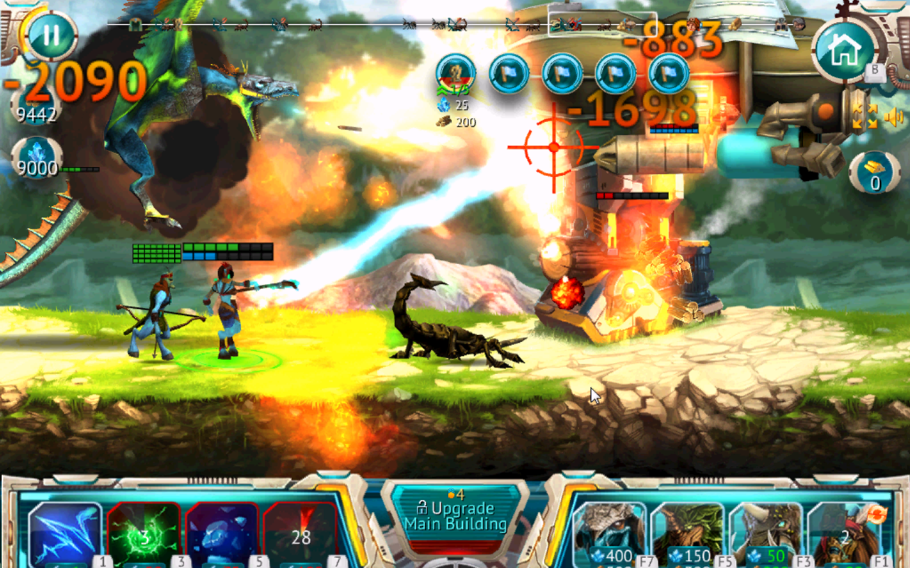 Steam Defense: Tanks & Dragons Screenshot #2