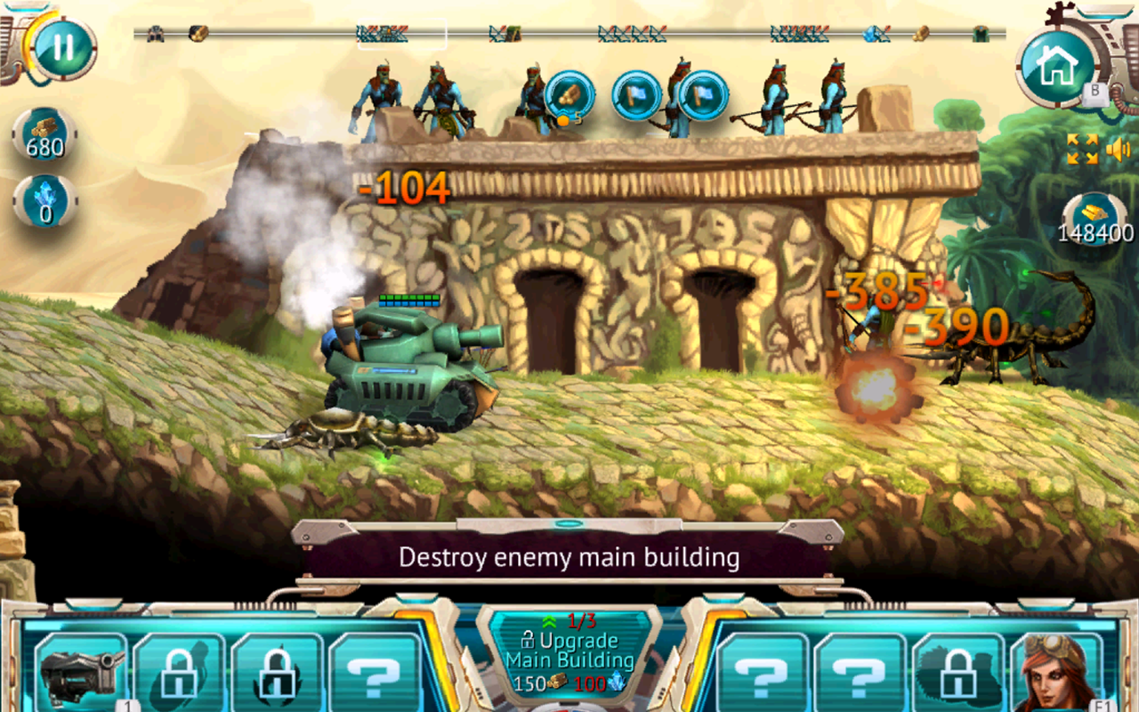 Steam Defense: Tanks & Dragons Screenshot #3