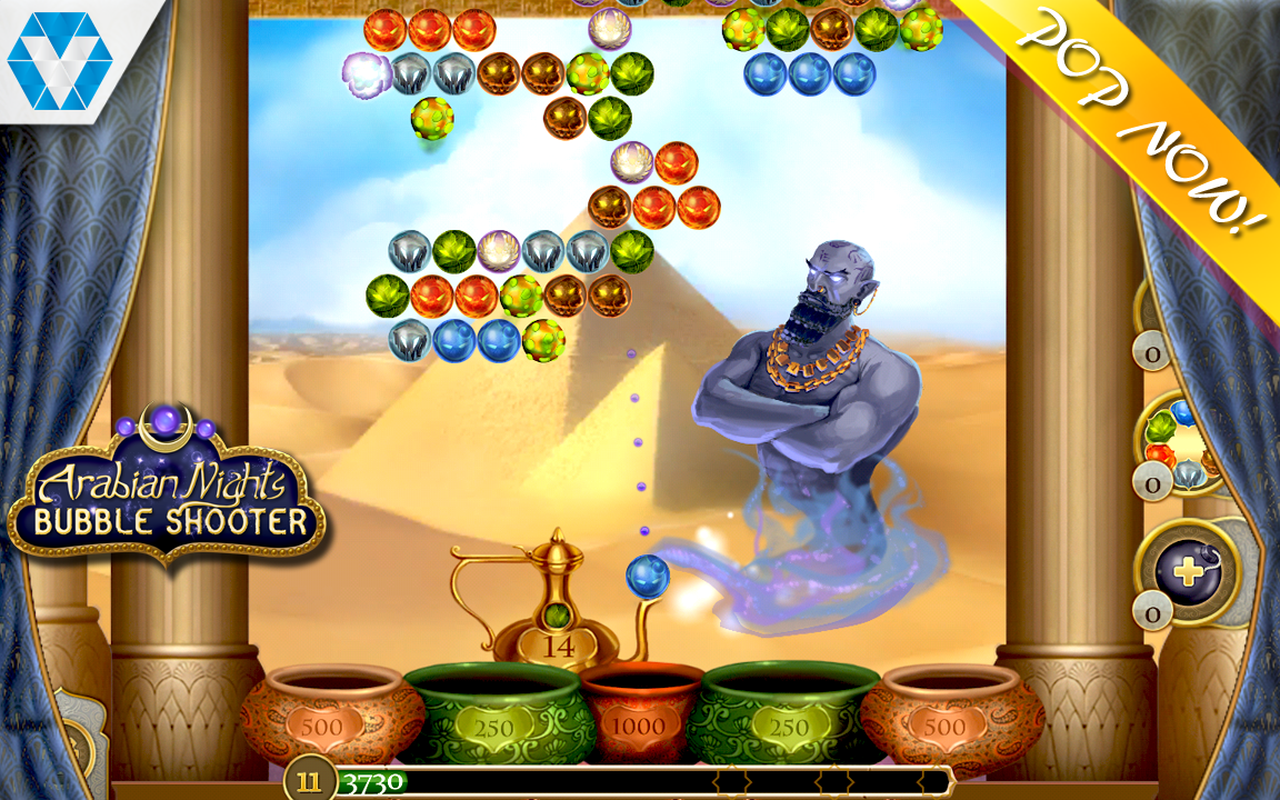 Arabian Nights: Bubble Shooter Screenshot #1