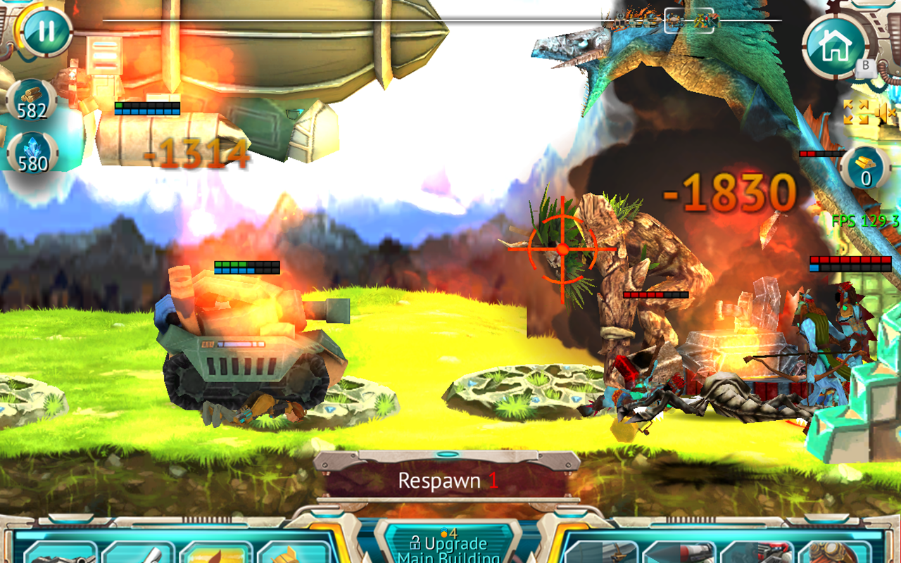 Steam Defense: Tanks & Dragons Screenshot #1